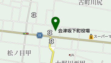 会津坂下町役場本庁舎(4)の地図画像