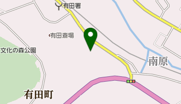 ヌルヌル有田温泉の地図画像