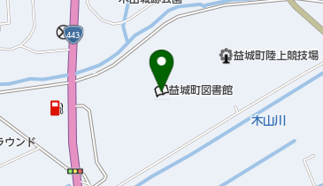 益城町交流情報センターの地図画像