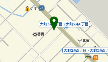 パーラーダイエー大町店の地図画像