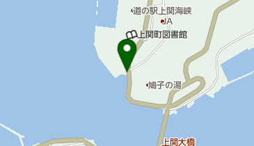 道の駅 上関海峡の地図画像