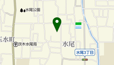 茨木聖書教会の地図画像