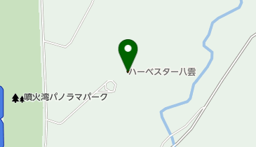 ハーベスター八雲の地図画像