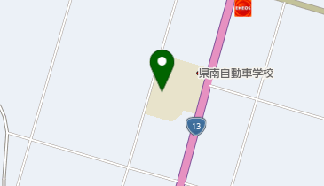 山形・県南自動車学校の地図画像