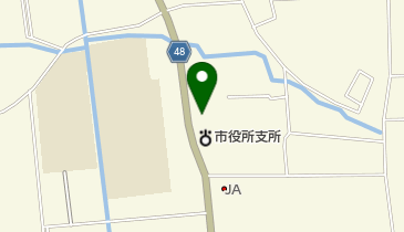 久保田公民館の地図画像