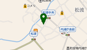 松波酒造(株)の地図画像