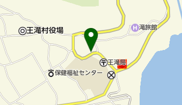 王滝観光案内所の地図画像