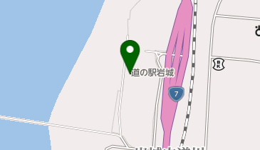 由利本荘市 道の駅岩城 交流ターミナルの地図画像