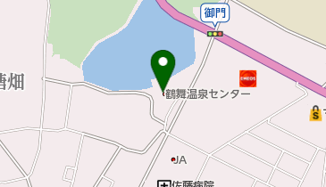 由利本荘市 鶴舞温泉の地図画像