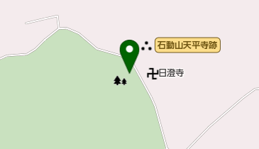石動山資料館の地図画像