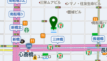 大阪府大阪市中央区南船場の無線lan Wi Fiスポット一覧 Navitime