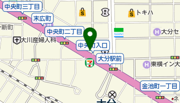 ウイング大分駅前店の地図画像