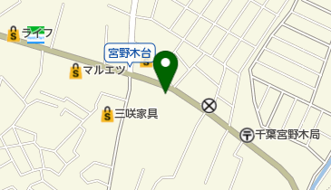 ほしなが耳鼻咽喉科の地図画像