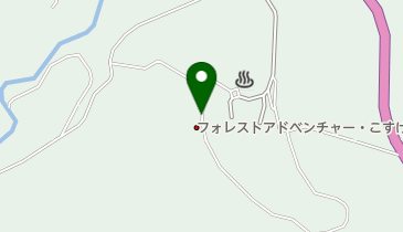 フォレストアドベンチャー・こすげの地図画像