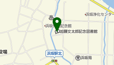 加藤文太郎記念図書館の地図画像