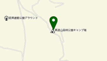 真道山森林公園の地図画像