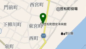 笠松町歴史未来館の地図画像