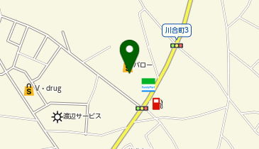 バロー 川合店の地図画像
