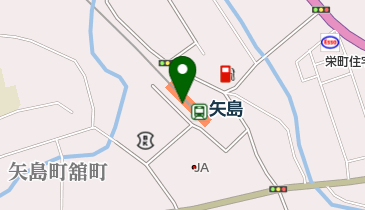 鳥海山ろく線矢島駅(由利本荘市)の地図画像