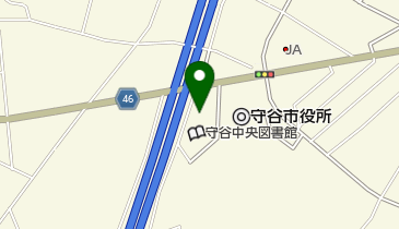 守谷中央図書館の地図画像