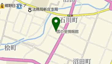 雪の里情報館の地図画像