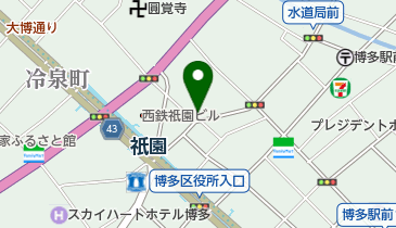 辻ノ堂ラウンジの地図画像