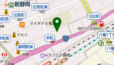 静岡家庭教会の地図画像