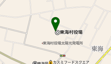 東海村役場の地図画像