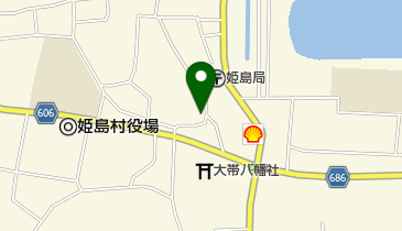 姫島の宿 安西旅館の地図画像