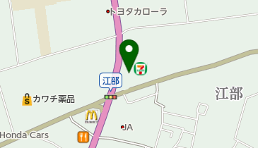 よろこびの街100万ドル中野店の地図画像