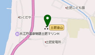 土肥金山の地図画像