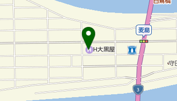 ホテル大黒屋の地図画像