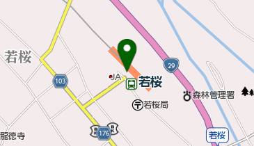 若桜鉄道 若桜駅(2)の地図画像