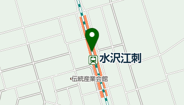 水沢江刺駅 南岩手交流プラザの地図画像