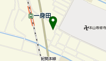 フィオーレ一身田の地図画像