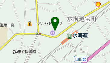水海道第一ホテルの地図画像