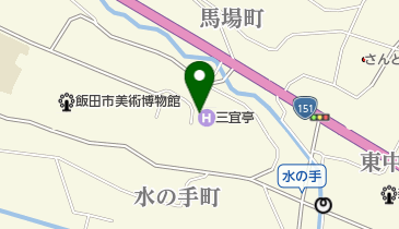 天空の城 三宜亭本館の地図画像