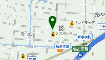 アズパークファミリータウンの地図画像