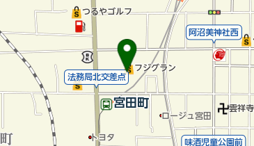 namcoフジグラン松山店の地図画像