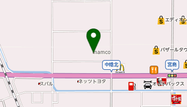 namco豊岡店の地図画像