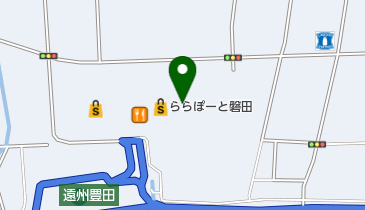 namcoららぽーと磐田店の地図画像