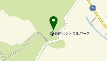 姫路セントラルパーク サイバーステーションの地図画像