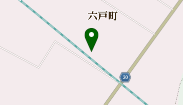 サテライト六戸の地図画像