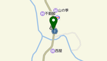 白布温泉 かもしかやの地図画像