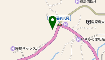 霧島温泉観光案内所の地図画像