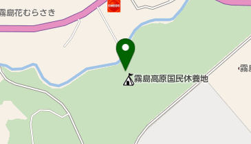 霧島高原国民休養地の地図画像