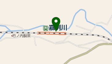 嘉例川駅の地図画像