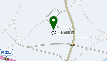 甲賀市土山図書館の地図画像