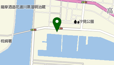 枕崎お魚センターの地図画像