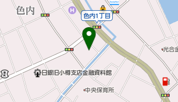 小樽出抜小路の地図画像